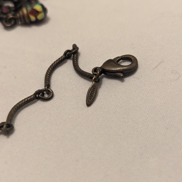 Vintage Avon Necklace, red and copper - Picture 4 of 4